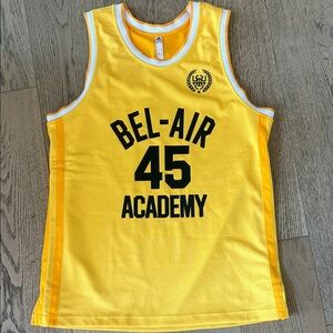 Adidas Men’s Bel Air Academy basketball jersey. Size large. Never worn.